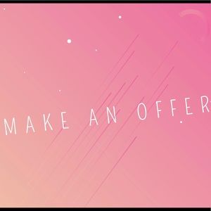 MAKE AN OFFER IF YOU DON’T LIKE THE PRICE